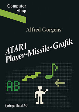 Kartonierter Einband ATARI Player-Missile-Grafik von GÖRGENS