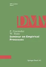 Kartonierter Einband Seminar on Empirical Processes von P. Gaenssler, Stute