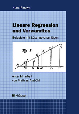 Kartonierter Einband Lineare Regression und Verwandtes von Hans Riedwyl