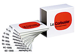 Livre Relié Le Corbusier - uvre complète en 8 volumes / Complete Works in 8 volumes / Gesamtwerk in 8 Bänden de Le Corbusier, Pierre Jeanneret