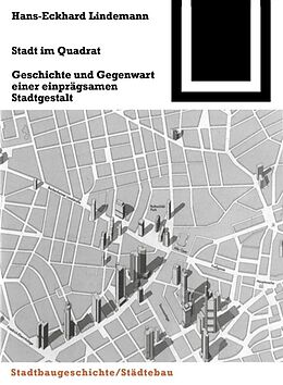 Kartonierter Einband Stadt im Quadrat von Hans-Eckhard Lindemann