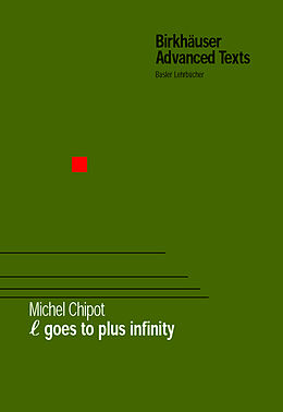 Livre Relié Goes to Plus Infinity de Michel Chipot