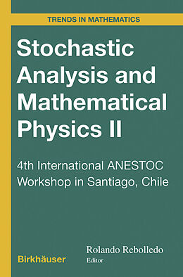Fester Einband Stochastic Analysis and Mathematical Physics II. Vol.2 von 