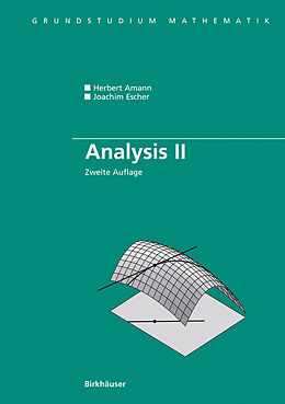 Kartonierter Einband Analysis II von Herbert Amann, Joachim Escher