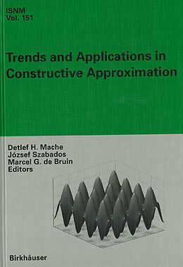 Livre Relié Trends and Applications in Constructive Approximation de 