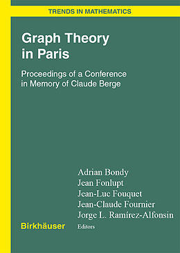 Fester Einband Graph Theory in Paris von 