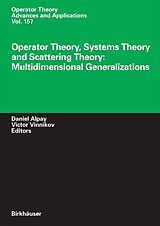 eBook (pdf) Operator Theory, Systems Theory and Scattering Theory: Multidimensional Generalizations de 