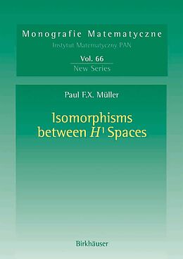 eBook (pdf) Isomorphisms Between H¹ Spaces de Paul F. X. Müller