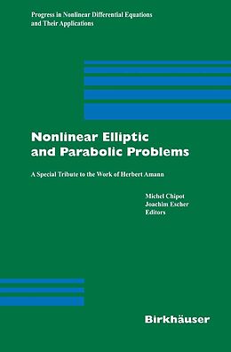 eBook (pdf) Nonlinear Elliptic and Parabolic Problems de 