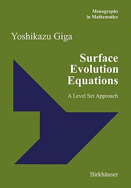 eBook (pdf) Surface Evolution Equations de Yoshikazu Giga