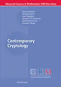 E-Book (pdf) Contemporary Cryptology von Dario Catalano, Ronald Cramer, Ivan Damgard