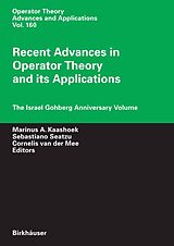 eBook (pdf) Recent Advances in Operator Theory and Its Applications de 