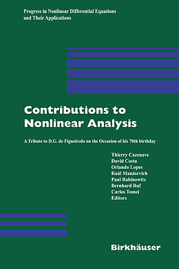 eBook (pdf) Contributions to Nonlinear Analysis de Thierry Cazenave, David Costa, Orlando Lopes