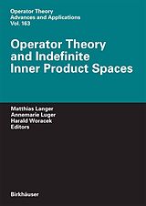 eBook (pdf) Operator Theory and Indefinite Inner Product Spaces de 