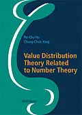 E-Book (pdf) Value Distribution Theory Related to Number Theory von Pei-Chu Hu, Chung-Chun Yang
