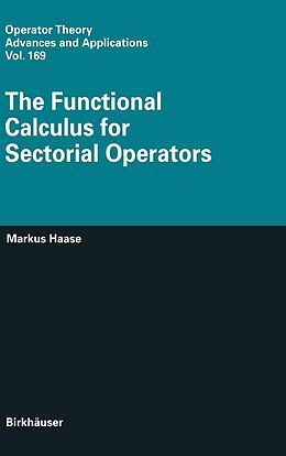 eBook (pdf) The Functional Calculus for Sectorial Operators de Markus Haase