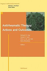 eBook (pdf) Antirheumatic Therapy: Actions and Outcomes de 