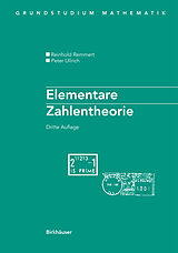 Kartonierter Einband Elementare Zahlentheorie von Reinhold Remmert, Peter Ullrich