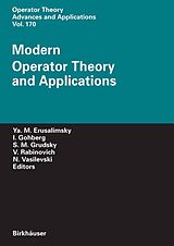 eBook (pdf) Modern Operator Theory and Applications de 