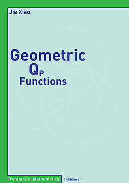 Kartonierter Einband Geometric Qp Functions von Jie Xiao