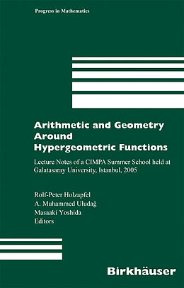 Fester Einband Arithmetic and Geometry Around Hypergeometric Functions von 