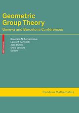 eBook (pdf) Geometric Group Theory de Goulnara N. Arzhantseva, José Burillo, Laurent Bartholdi