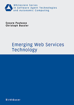 Couverture cartonnée Emerging Web Services Technology de 