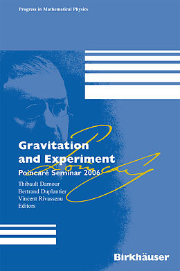 Livre Relié Gravitation and Experiment de 