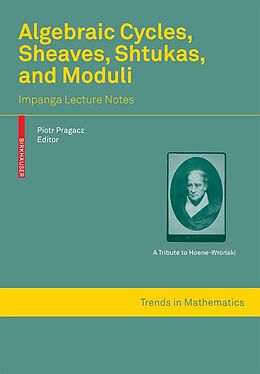 E-Book (pdf) Algebraic Cycles, Sheaves, Shtukas, and Moduli von 