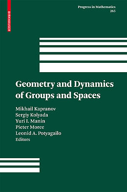 Fester Einband Geometry and Dynamics of Groups and Spaces von 