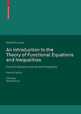 eBook (pdf) An Introduction to the Theory of Functional Equations and Inequalities de Marek Kuczma