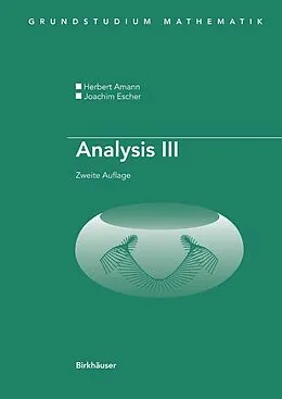 E-Book (pdf) Analysis III von Herbert Amann, Joachim Escher