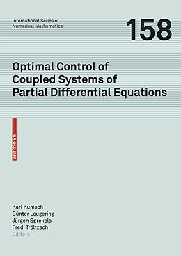 Livre Relié Optimal Control of Coupled Systems of Partial Differential Equations de 