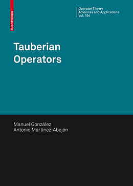Fester Einband Tauberian Operators von Manuel González, Antonio Martínez Abejón