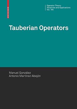 E-Book (pdf) Tauberian Operators von Manuel González, Antonio Martínez Abejón