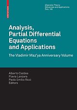 eBook (pdf) Analysis, Partial Differential Equations and Applications de Alberto Cialdea, Paolo Emilio Ricci, Flavia Lanzara