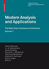 eBook (pdf) Modern Analysis and Applications de Vadim Adamyan, Yu.M. Berezansky, Israel Gohberg