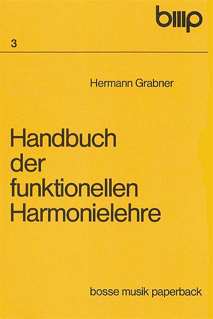 Handbuch der funktionellen Harmonielehre