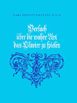 Carl Philipp Emanuel Bach Notenblätter Versuch über die wahre Art das Clavier zu spielen