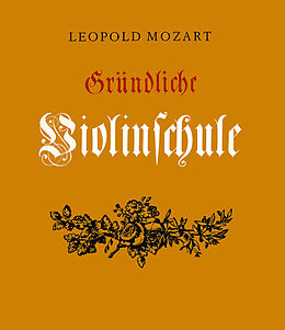 Leopold Mozart Notenblätter Gründliche Violinschule