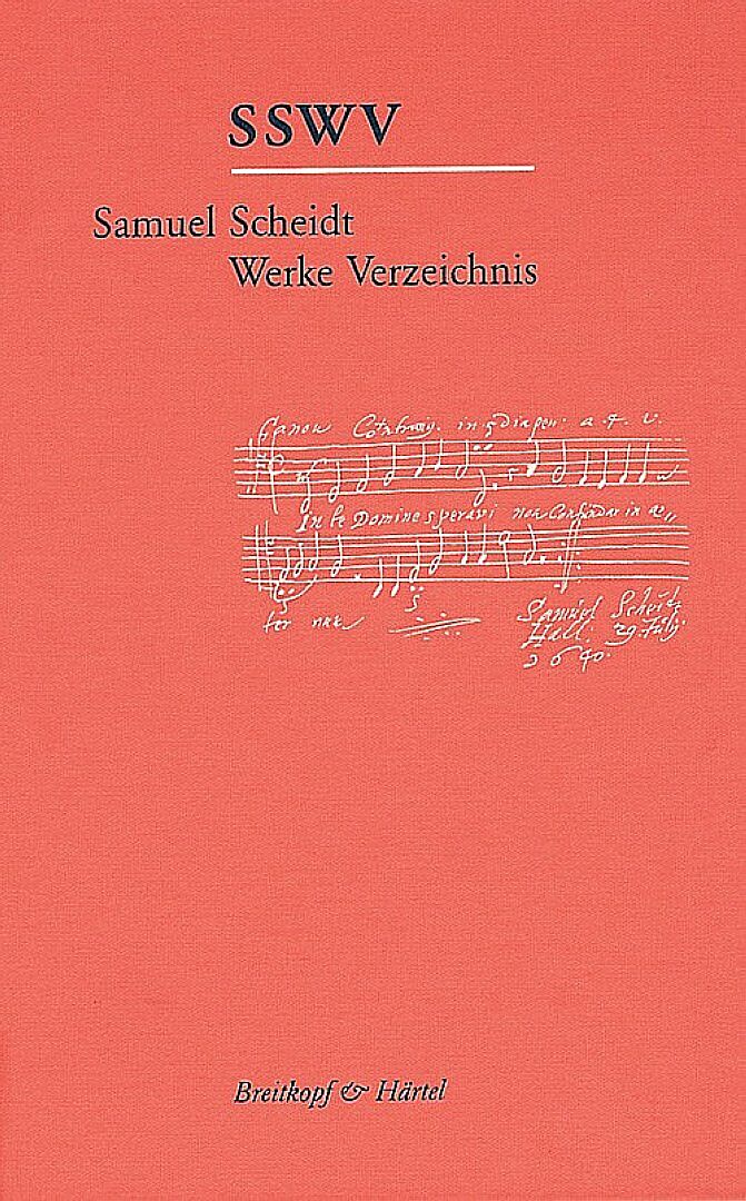 Samuel Scheidt Werke-Verzeichnis