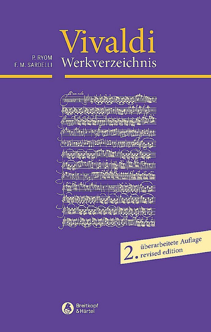 Vivaldi - Thematisch-systematisches Verzeichnis seiner Werke (RV)