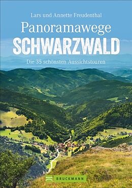 Kartonierter Einband Panoramawege Schwarzwald von Lars und Annette Freudenthal
