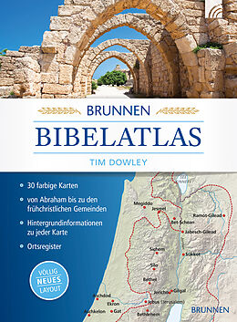 Kartonierter Einband Brunnen Bibelatlas von Tim Dowley