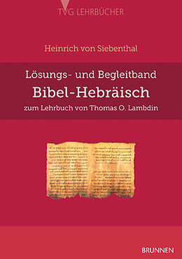 Kartonierter Einband Bibel-Hebräisch von Heinrich Siebenthal