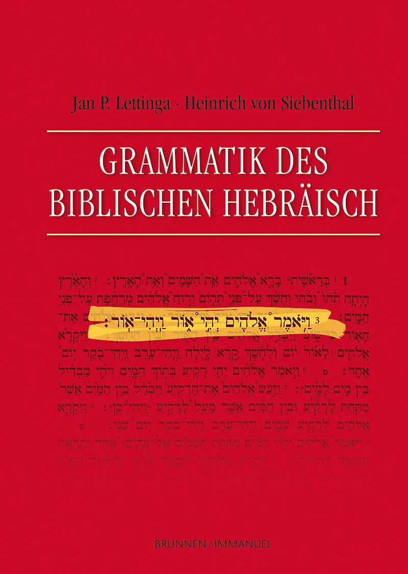 Grammatik des Biblischen Hebräisch