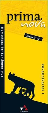 Textkarten / Symbolkarten prima.nova Latein lernen / prima.nova Vokabelkartei 1 von Christian Zitzl