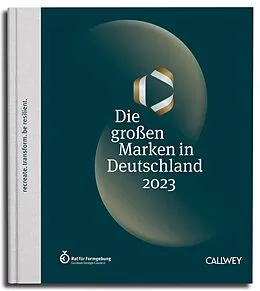 E-Book (epub) Die großen Marken in Deutschland 2023 von Rat für Formgebung