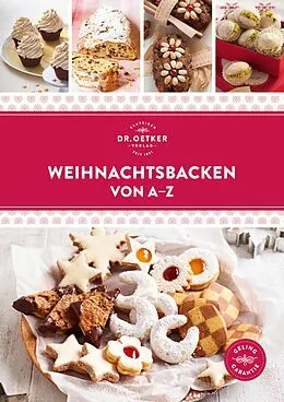 E-Book (epub) Weihnachtsbacken von A-Z von Oetker Verlag, Oetker