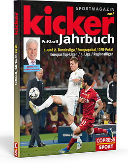 Fester Einband Kicker Fußball-Jahrbuch 2018 von Hardy Hasselbruch